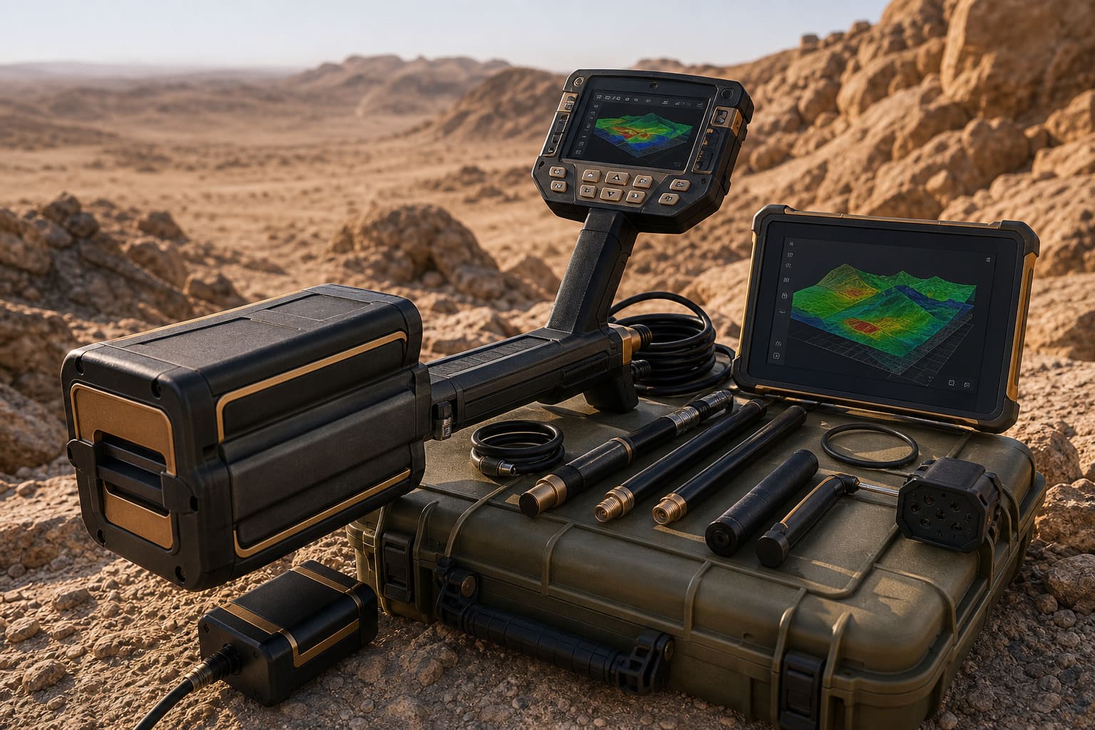 TerraNova 3D survey scanner