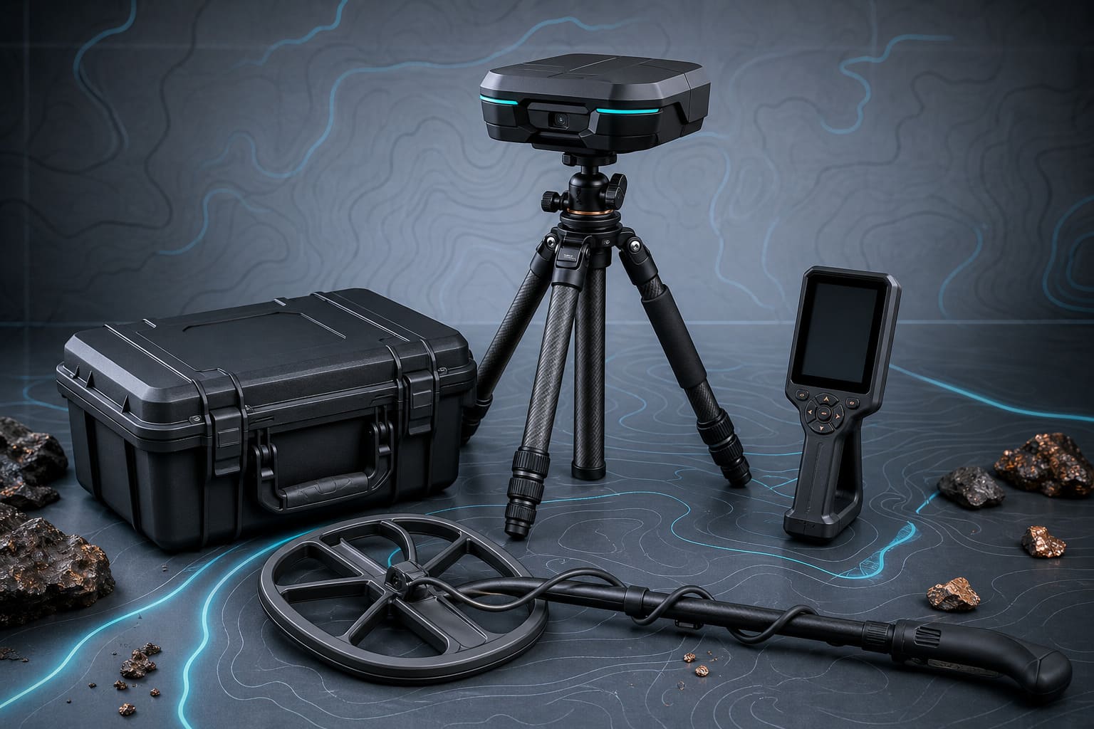 Professional TerraNova detector and 3D scanner kit