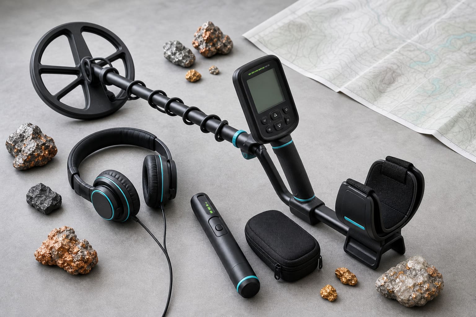Starter gold and metal detector kit